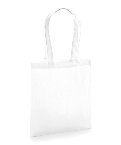 Bolso de algodón orgánico premium | Blanco