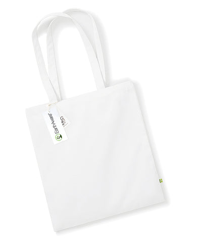 Bolsa de vida orgánica EarthAware® | Blanco