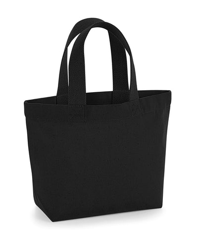Bolso mini orgánico EarthAware® Marina | Negro