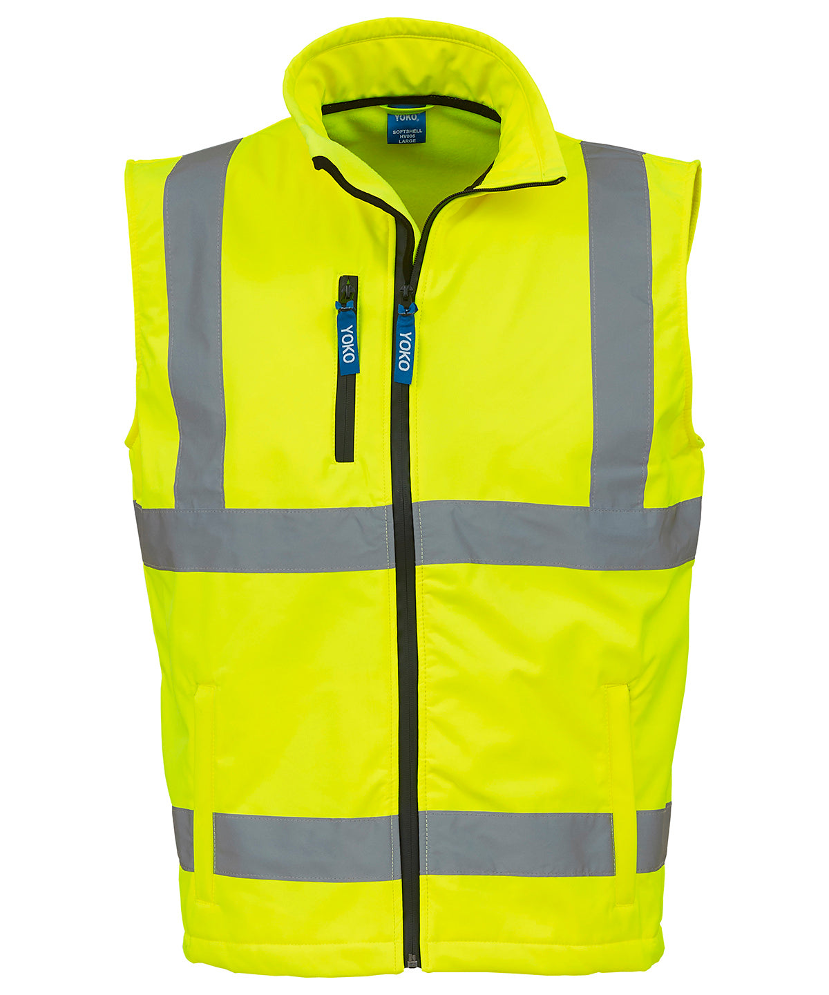 Chaleco softshell de alta visibilidad (HV006) | Amarillo Claro