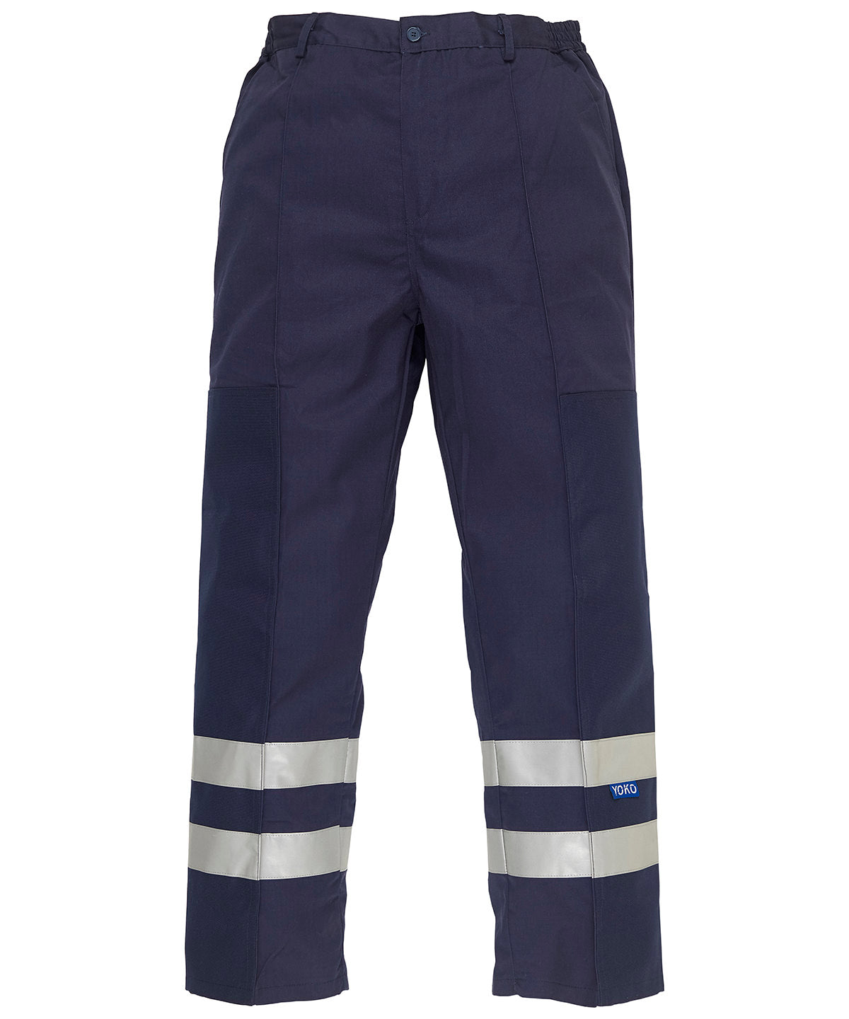 Pantalones balísticos de polialgodón reflectante (BS015T) | Azul Marino