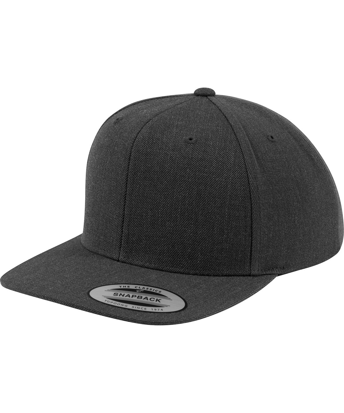 La gorra snapback classique (6089M) | Gris Oscuro/Gris Oscuro