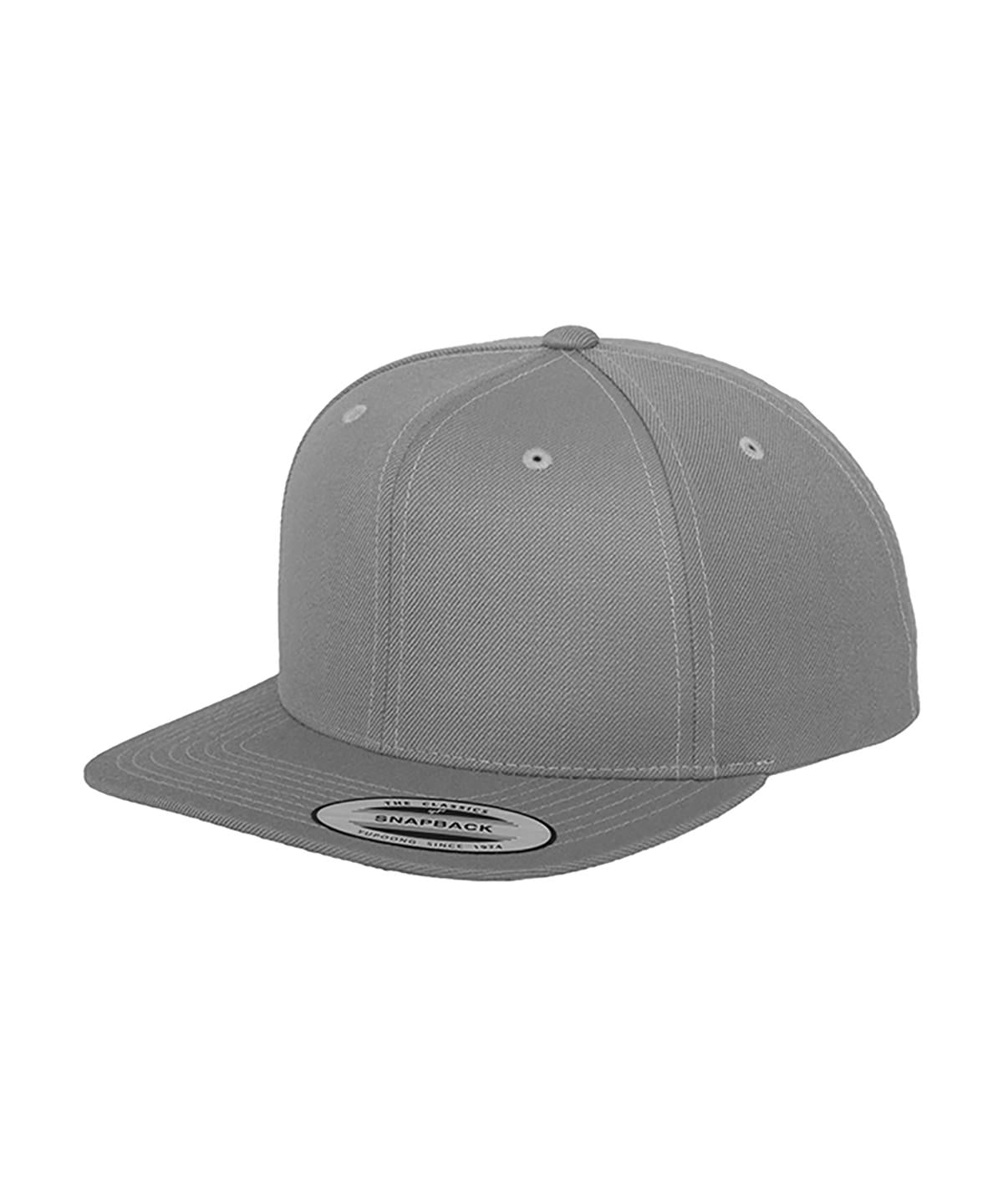 La gorra snapback classique (6089M) | Gris Jaspeado