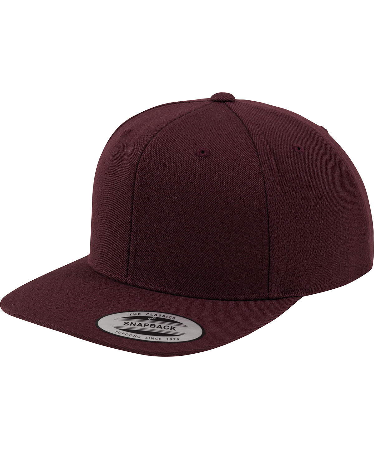 La gorra snapback classique (6089M) | Granate/Granate