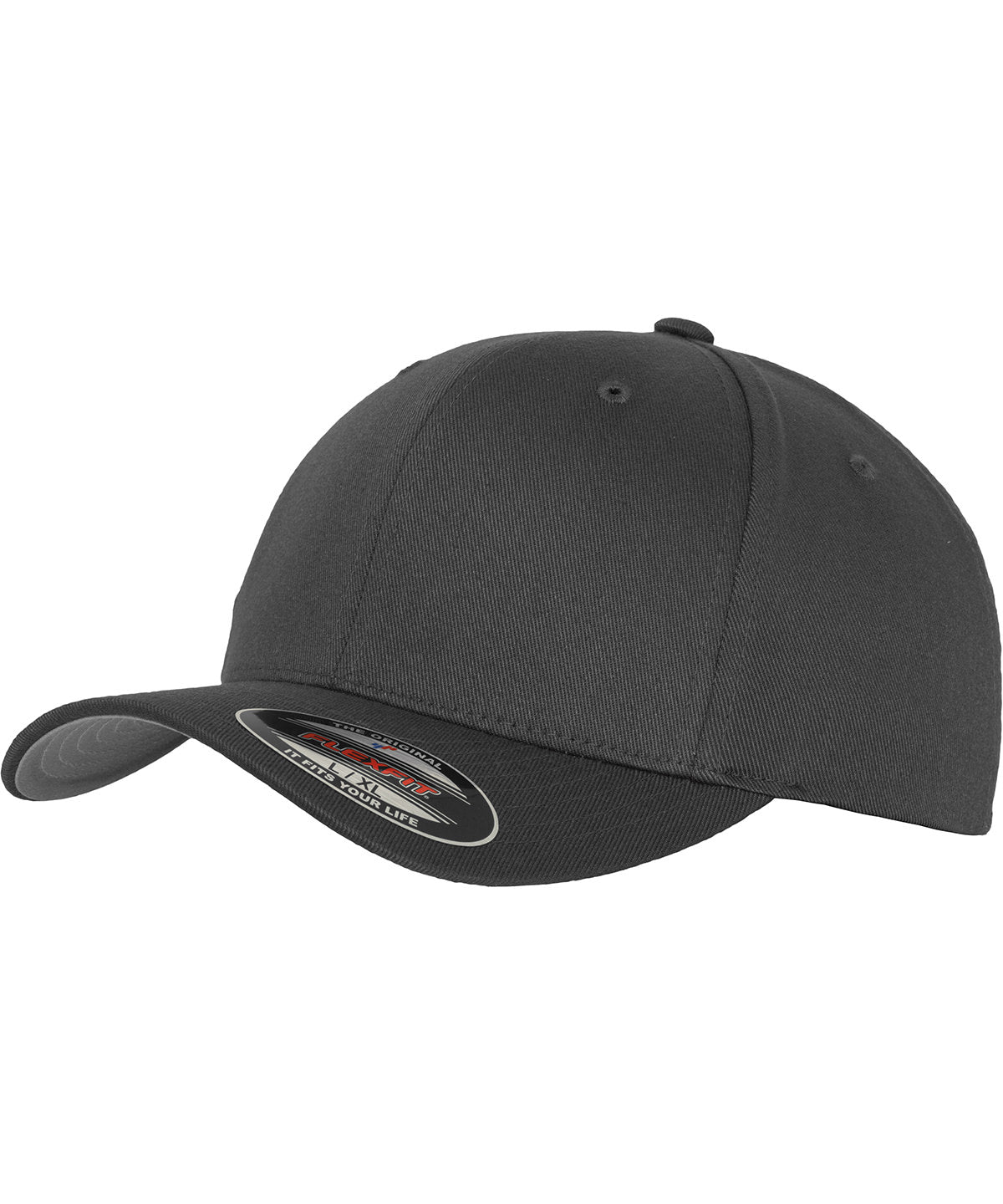 Gorra de bisbol ajustada Flexfit (6277) | Gris Oscuro