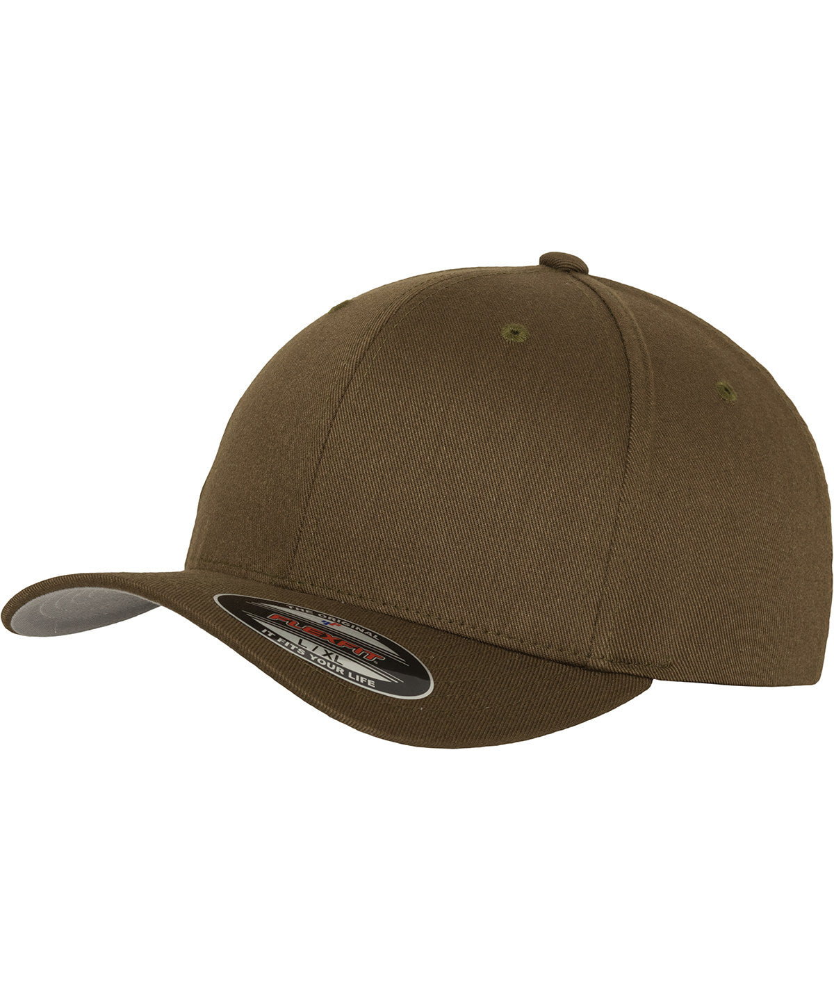 Gorra de bisbol ajustada Flexfit (6277) | Verde Oliva