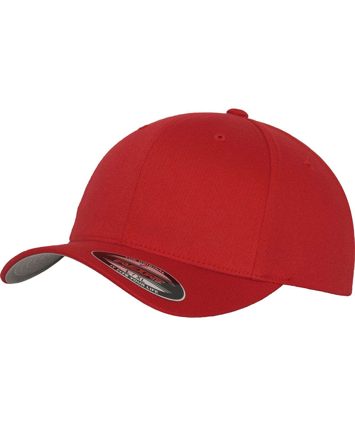 Gorra de bisbol ajustada Flexfit (6277) | Rojo
