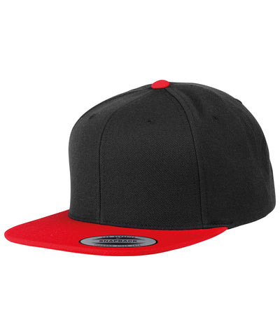 Gorra snapback Varsity (6089MT) | Negro/Rojo