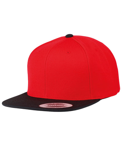 Gorra snapback Varsity (6089MT) | Rojo/Negro