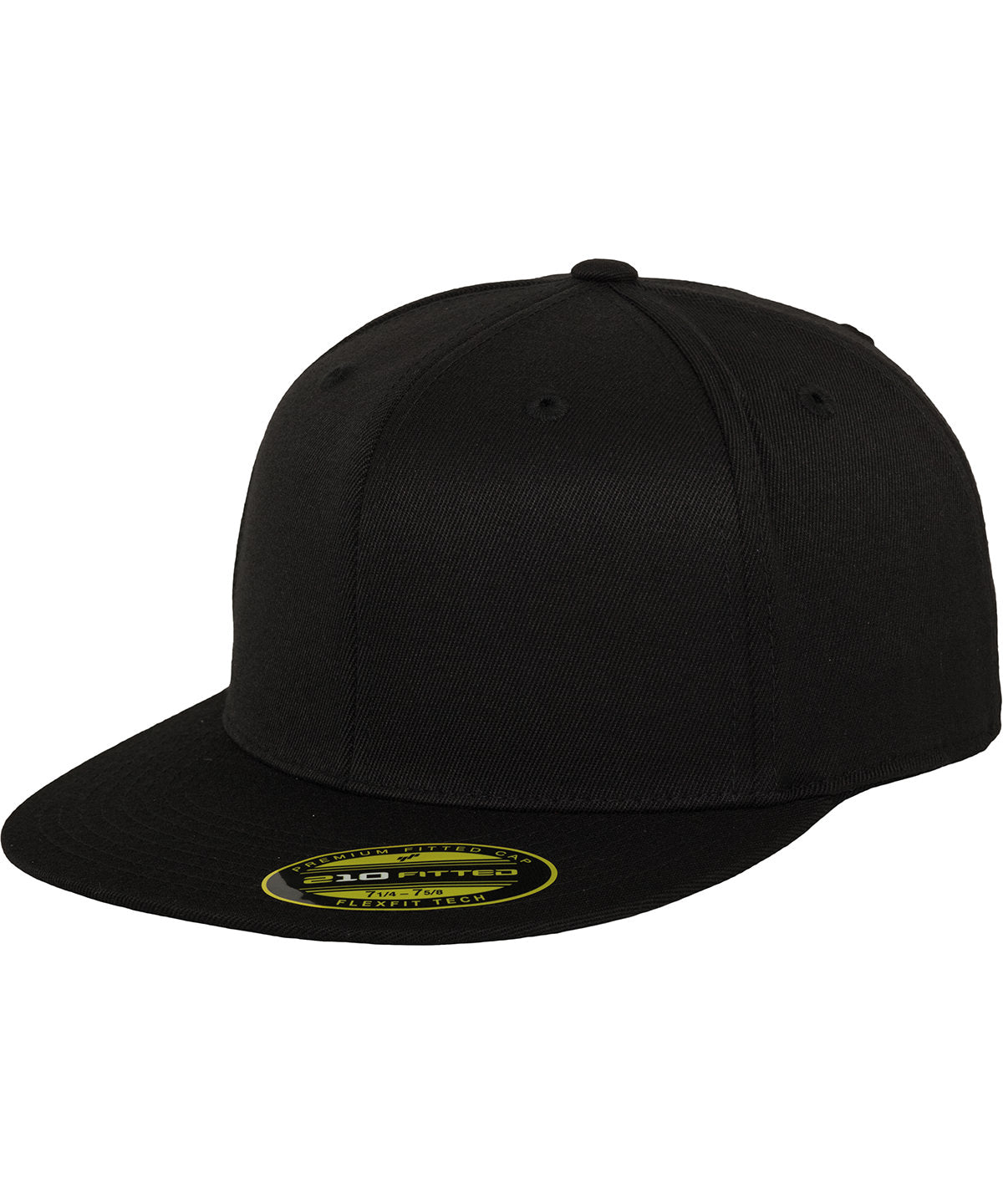 Premium 210 Fitted Cap (6210) | Schwarz