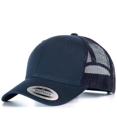 Gorra camionneur rétro (6606) | Bleu Marin/Bleu Marin
