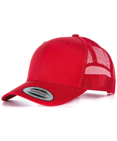 Gorra camionneur rétro (6606) | Rouge/Rojo