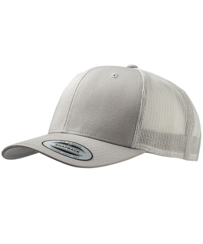 Gorra camionneur rétro (6606) | Plata/Plata
