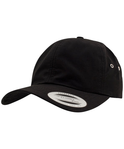 Gorra de perfil bajo repelente al agua (6245WR) | Negro
