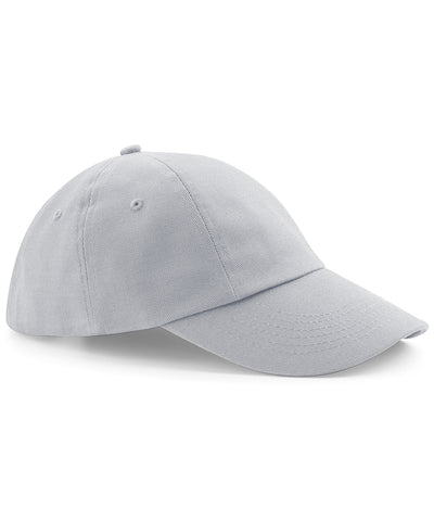 Gorra de drill de algodn pesado de perfil bajo | Gris (Claro)