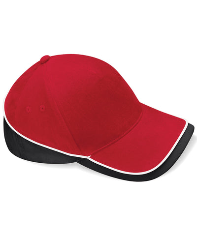 Gorra de competicin para equipo | Rojo Clsico/Negro