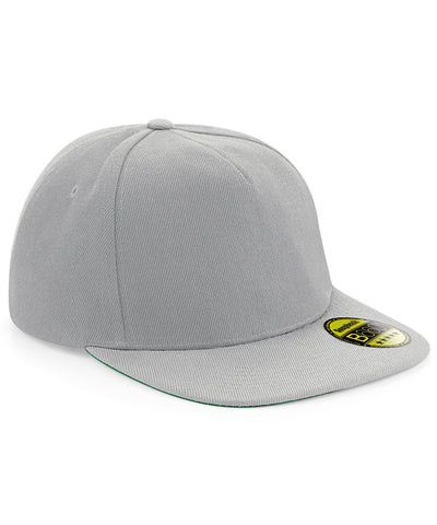 Original Flat Brim Snapback Cap | Grau/Grau
