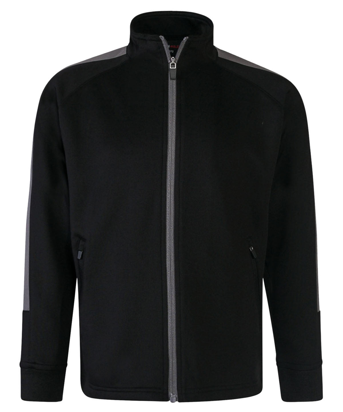 Sudadera de chndal de punto para nios | Negro/Gris Metalizado Oscuro