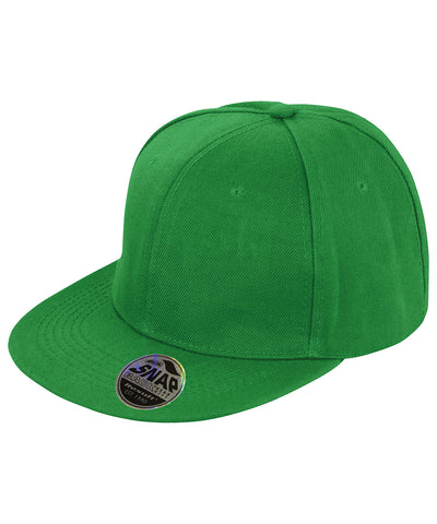 Original Bronx Snapback-Cap mit flachem Schirm | Smaragdgrün