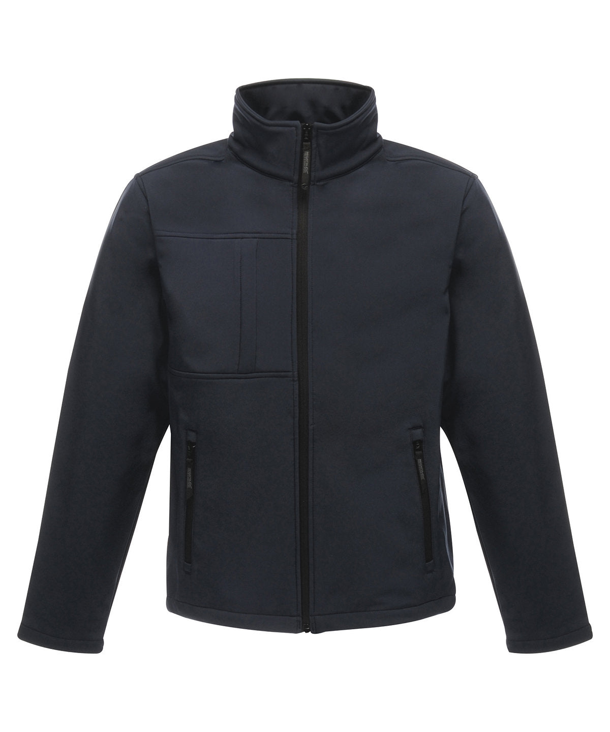 Octagon II Softshelljacke mit bedruckbarer 3-Lagen-Membran | Navy/Wolf Grey