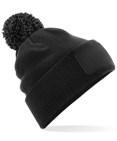 Gorro de parches Snowstar® | Negro/Gris Grafito