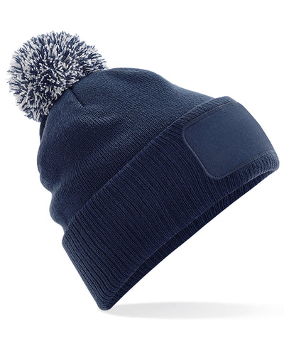 Gorro de parches Snowstar® | Azul Marino/Gris Claro