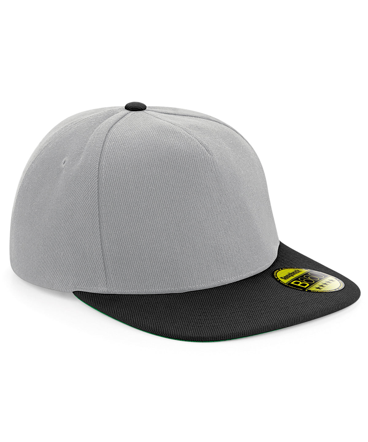 Gorra snapback de visera plana original | Gris/Negro