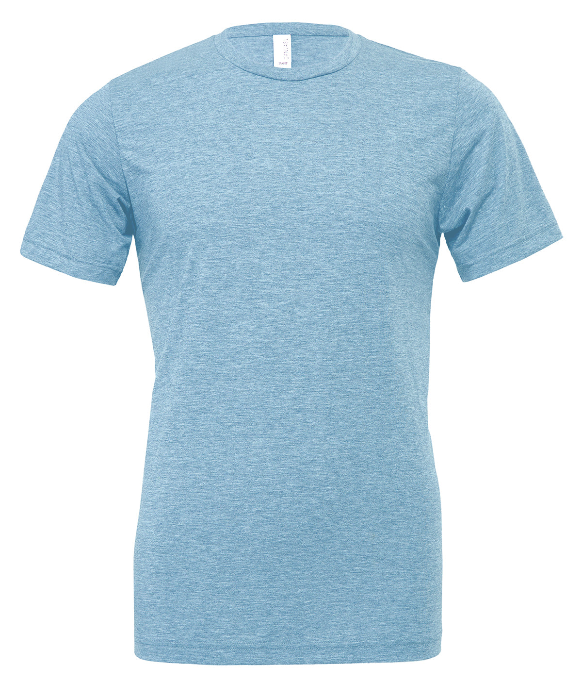 Camiseta unisex de cuello redondo de triblend | Mezclilla Triblend