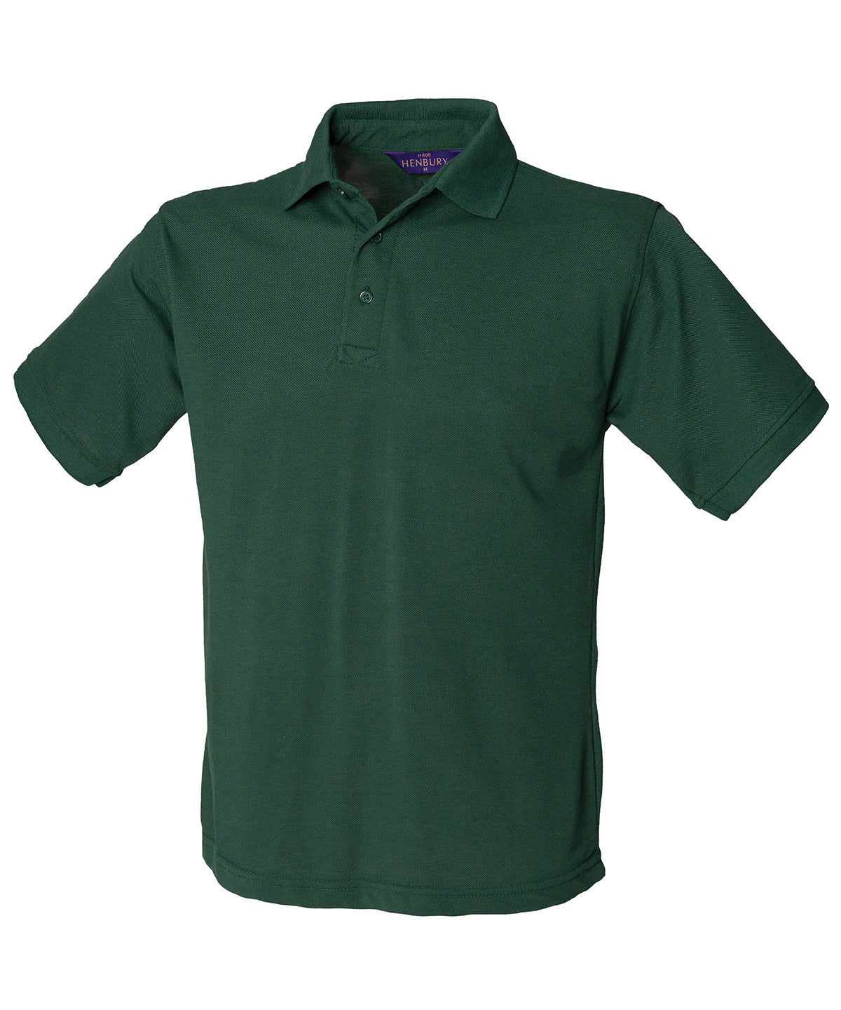 Camisa polo piqué classique 65/35 | Vert Botella