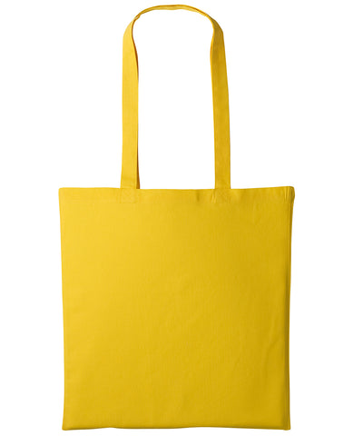 Shopper de algodn con asas largas | Girasol