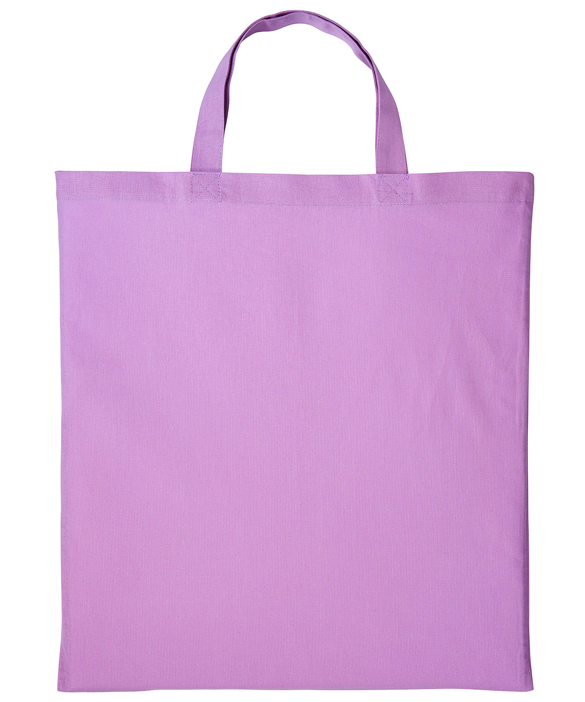Shopper de algodn con asas cortas | Lavanda