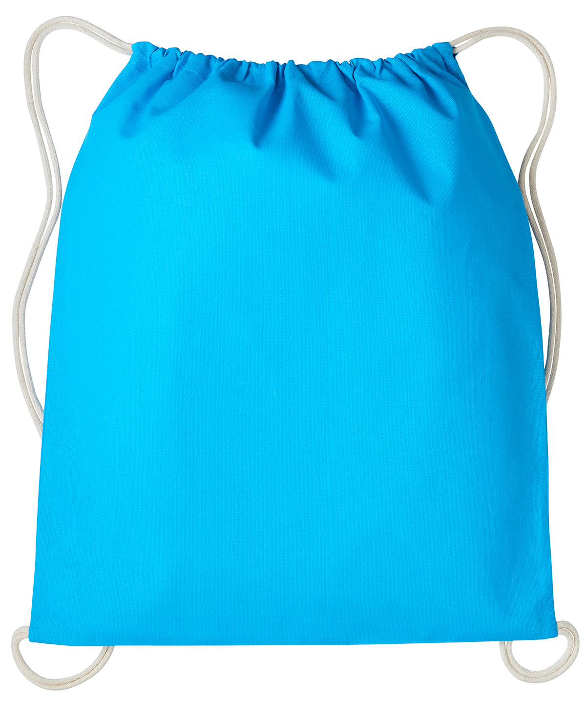 Saco de gimnasio con cordones | Azul Hawaiano/Natural