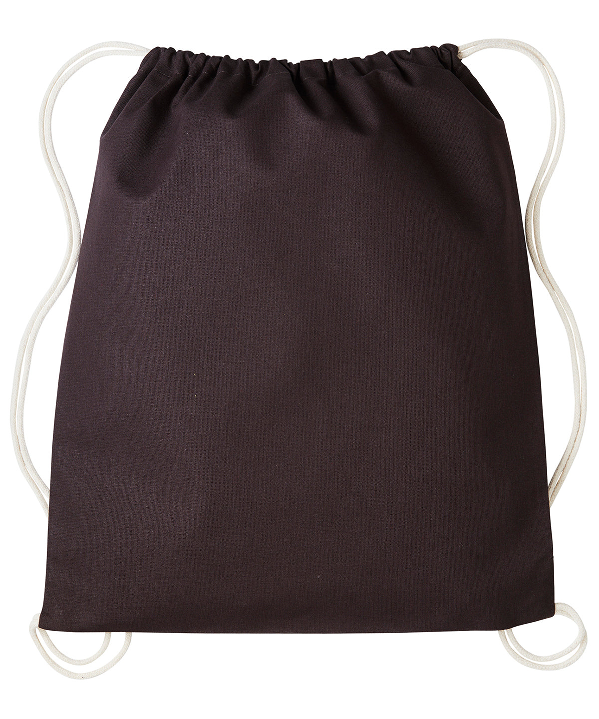 Saco de gimnasio con cordones | Gris Oscuro/Natural