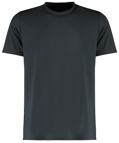 Camiseta Cooltex® plus que absorbe la humedad (corte regular) | Gris Grafito Oscuro