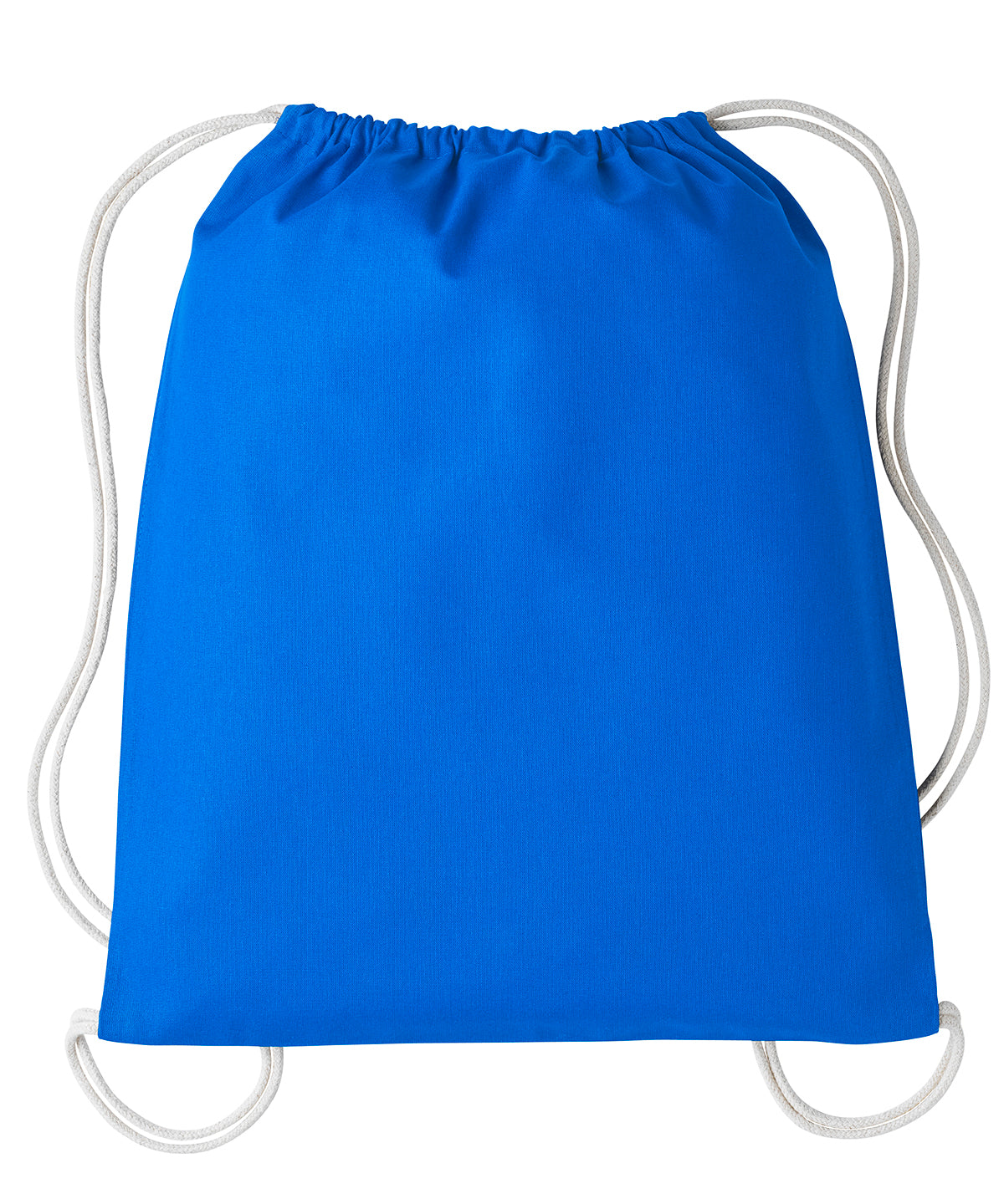 Saco de gimnasio con cordones | Zafiro/Natural