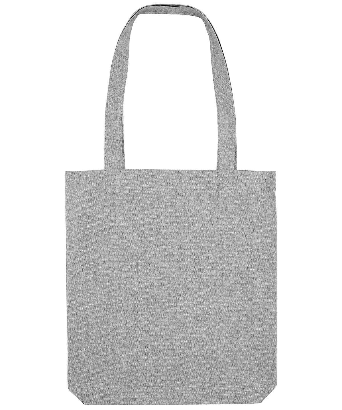 Woven tote bag (STAU760) | Heather Grey