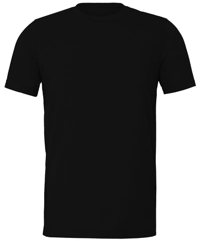 Camiseta de ante unisex | Negro Slido Mezclado