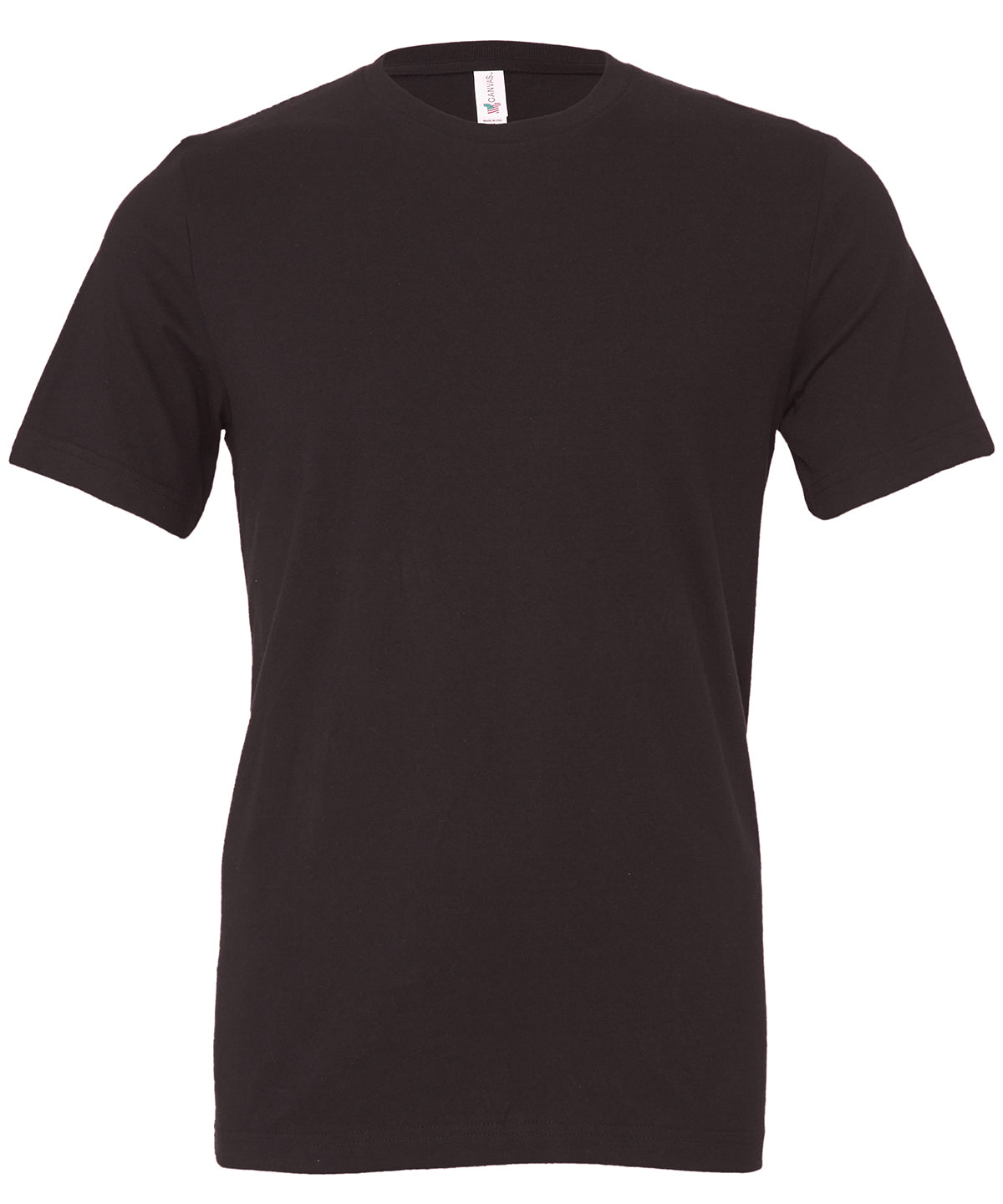 Camiseta unisex de cuello redondo de jersey | Gris Oscuro