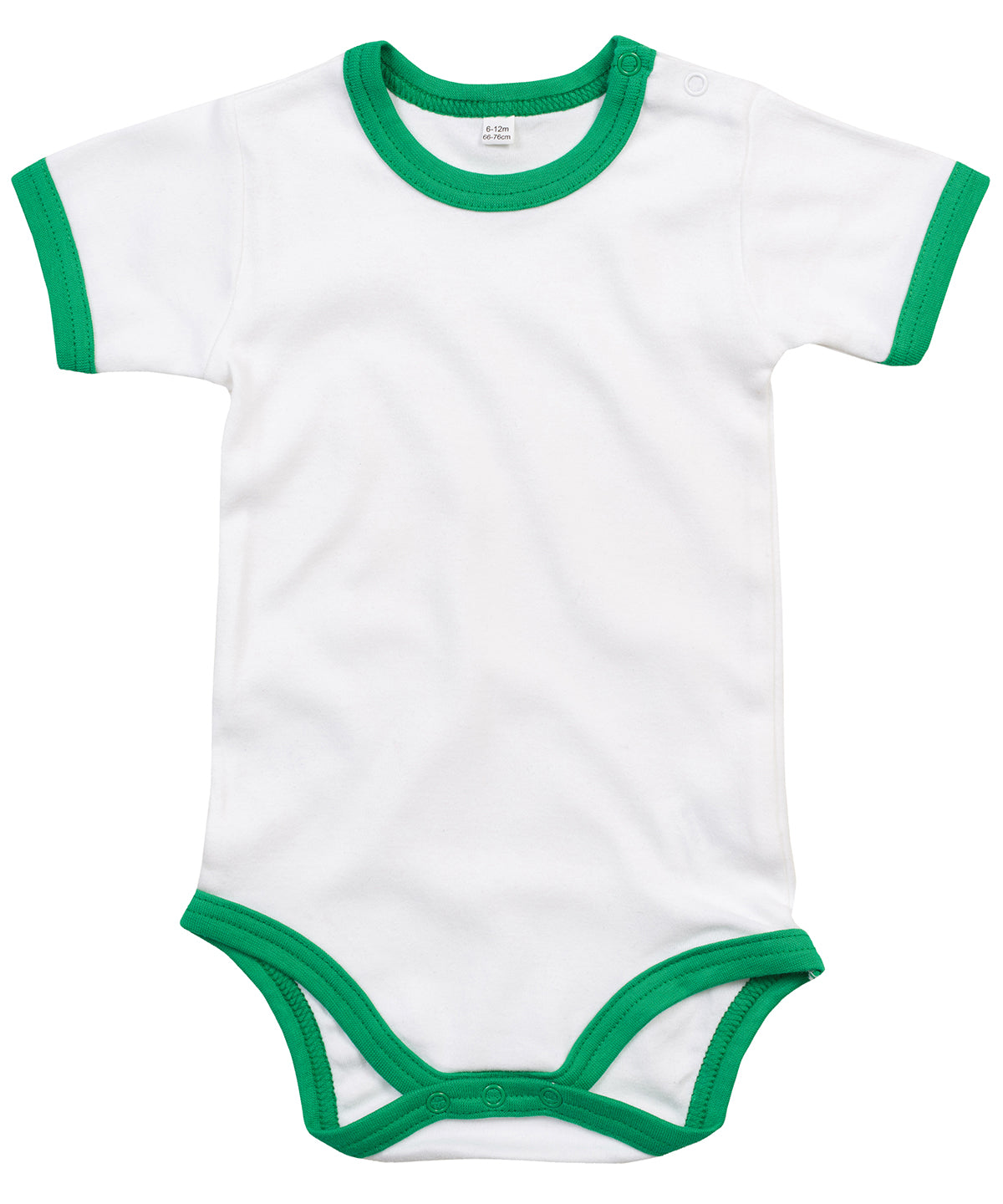 Body Ringer | Blanco Orgnico/Verde Kelly