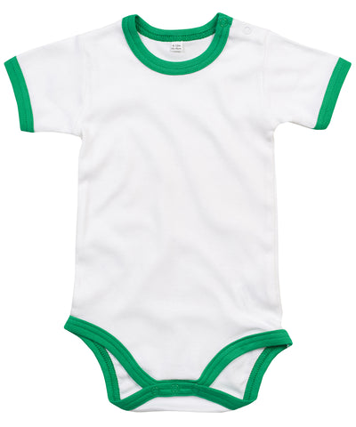 Body Ringer | Blanco Orgnico/Verde Kelly