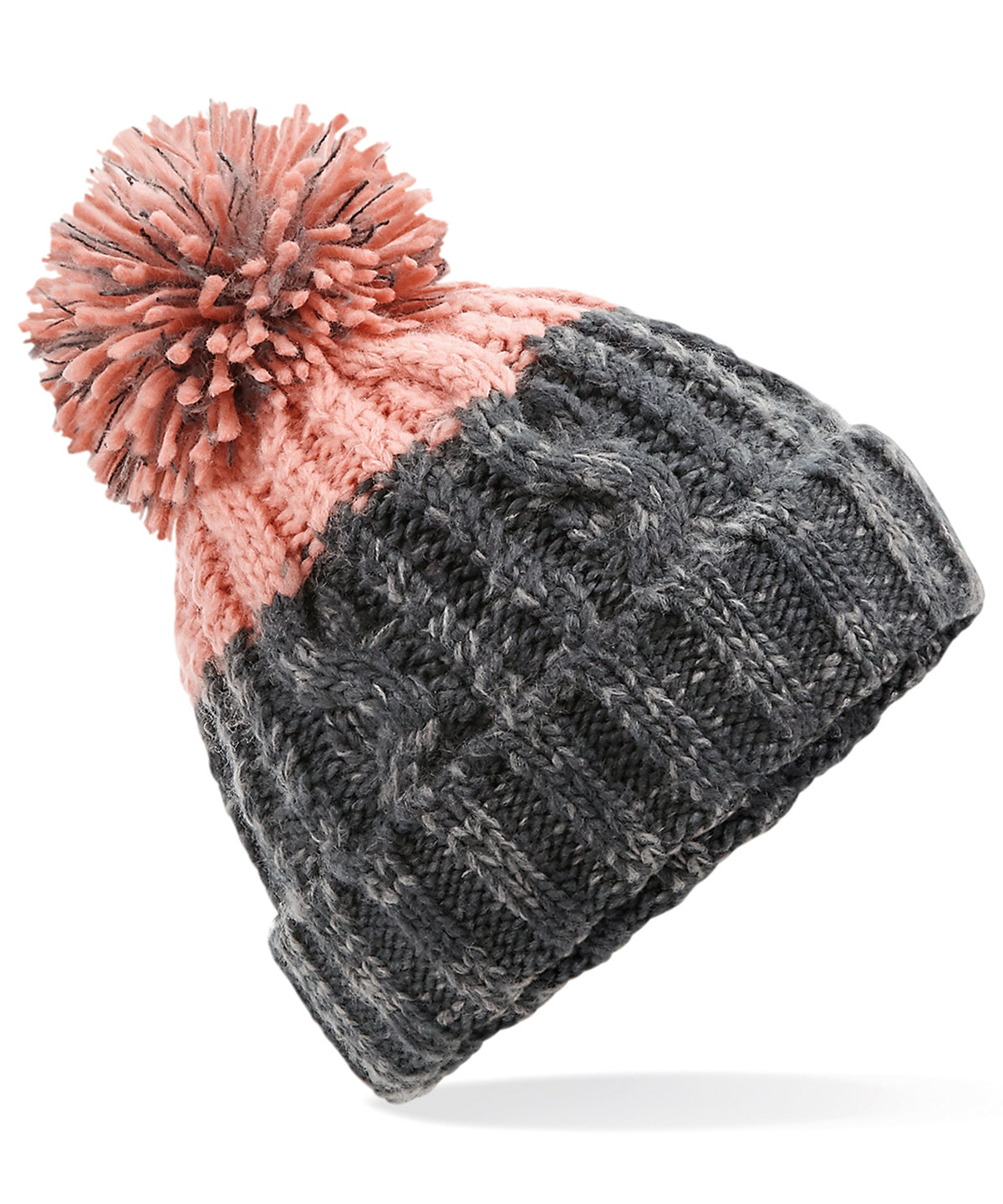 Gorro Apres | Gris Grafito/Sonrosado