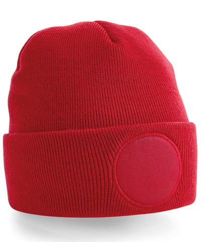 Gorro de parche circular | Rojo Clsico