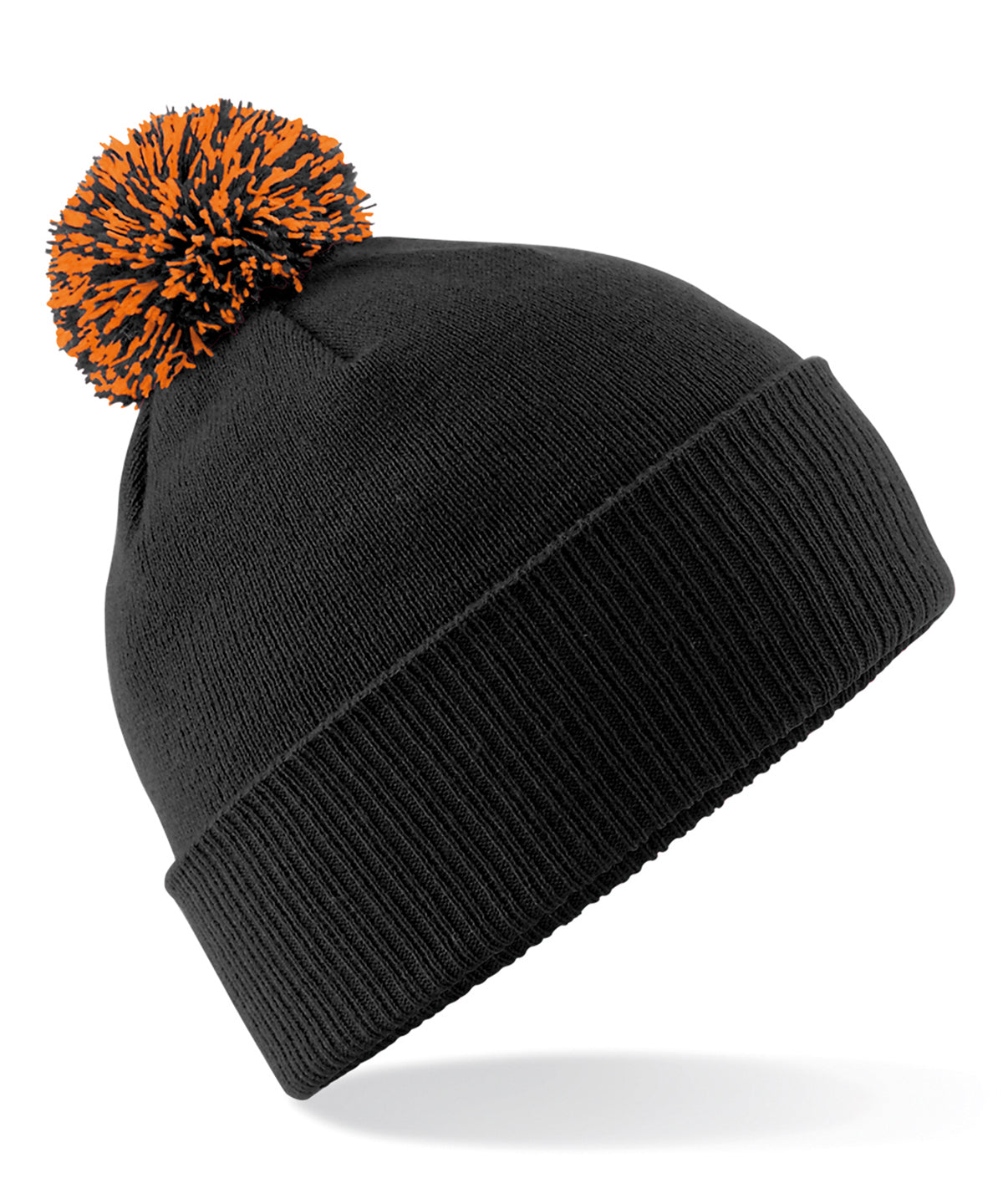 Snowstar® Mütze | Schwarz/Orange