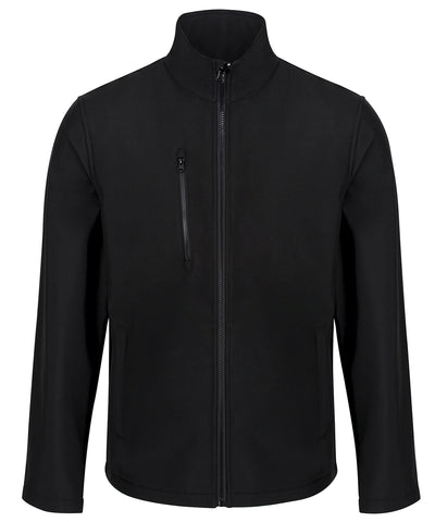 Ablaze 3-Lagen Bedruckbare Softshelljacke | Schwarz