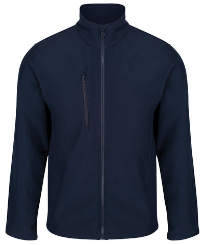 Ablaze 3-Lagen Bedruckbare Softshelljacke | Marineblau