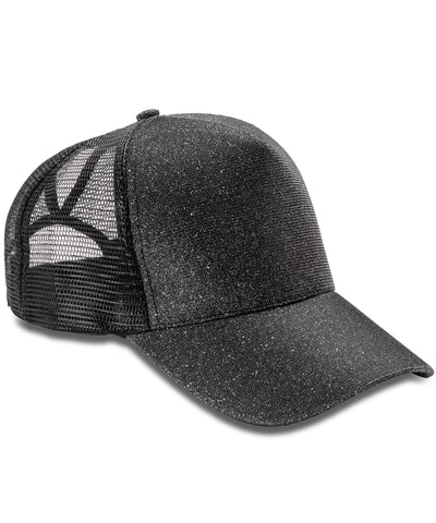Gorra Core New York con brillos | Negro