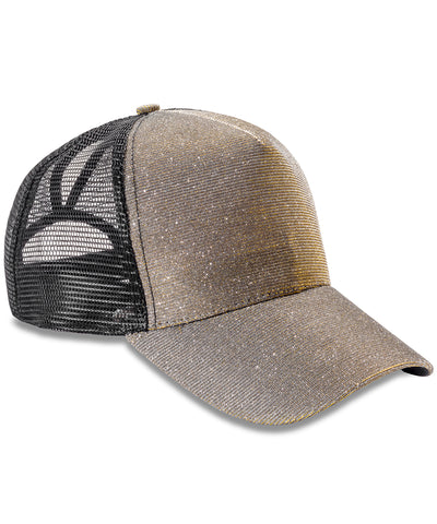 Gorra Core New York con brillos | Oro