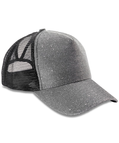 Gorra Core New York con brillos | Plata