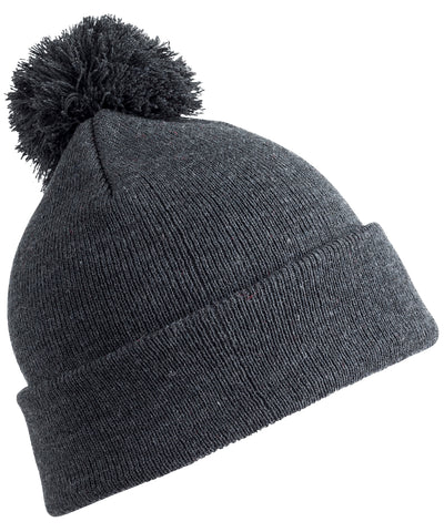 Gorro de pompn | Gris