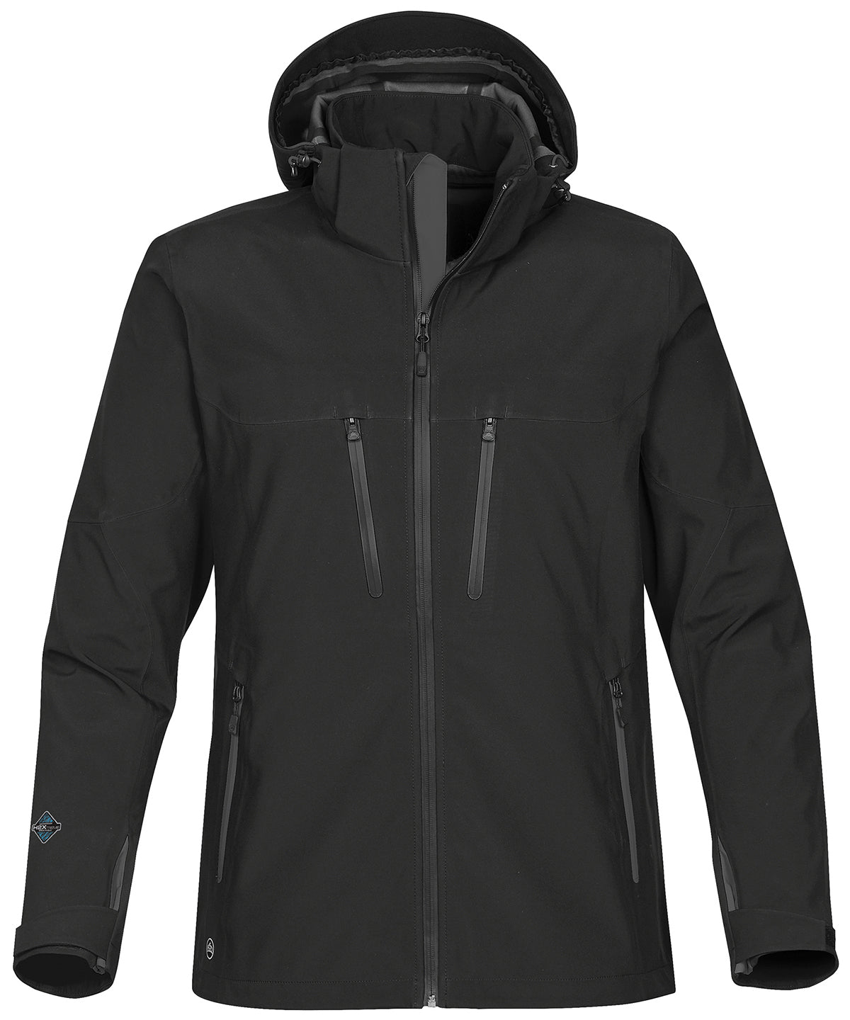 Patrol Softshelljacke | Schwarz/Carbon